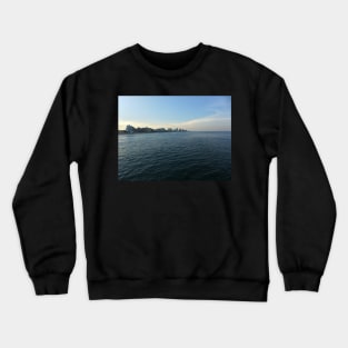 Virginia Beach with Dark Ocean Crewneck Sweatshirt